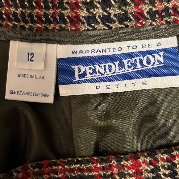 Vintage Pendleton Skirt Made in The USA! - Picture 6 of 9